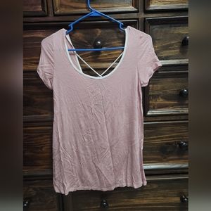 Charlotte Russe small pink t-shirt